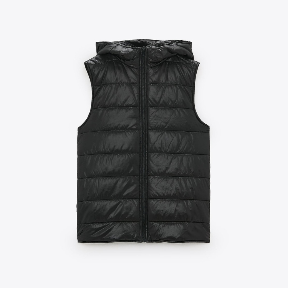 Zara 2 in 1 wool blend oversized coat and vest - Picture 8 of 15